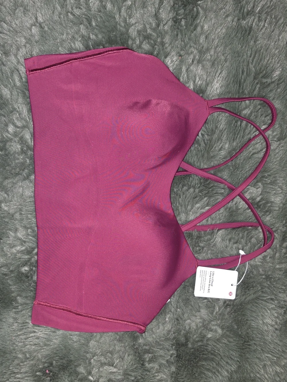 Lululemon Like A Cloud Longline Bra, Sz 10 B/C!! Nwts,BBAY!